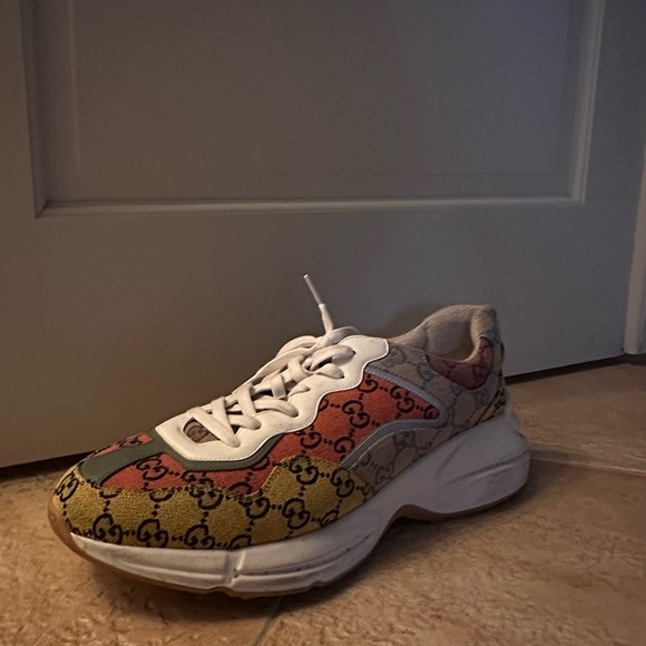 GUCCI RYTHON SNEAKERS SIZE 13 - Picture 4 of 5